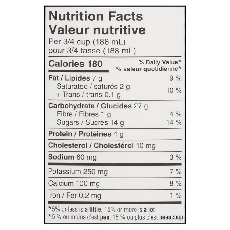 Chapman's Yogourt Glacé, Érable et Noix en Bac 2L