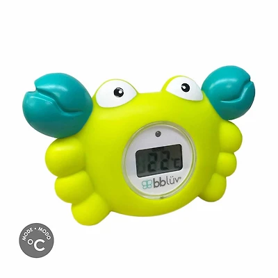 bblüv - Kräb - 3-in-1 Thermometer and Bath Toy (Celsius)