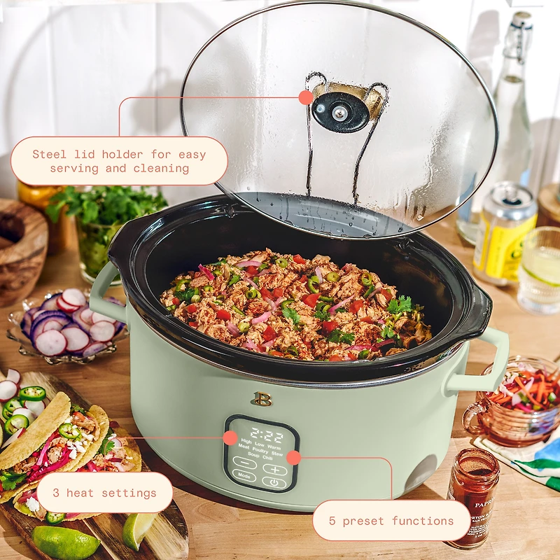 Beautiful Programmable 6-Quart Slow Cooker by Drew Barrymore