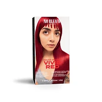 Bleach London Vivid Red Permanent Kit, Vegan permanent hair dye
