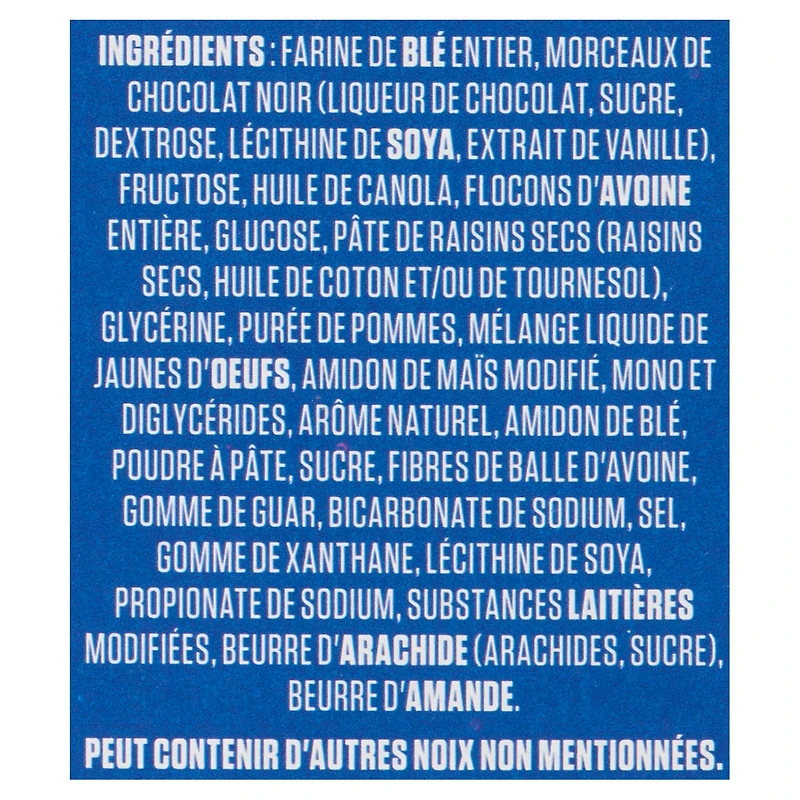 Muffin Max Dark Chocolate Chunk Muffin Bars, 223 g / 6 muffin bars