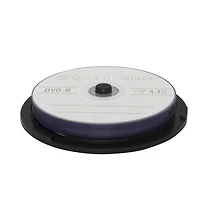 Green Project Recordable DVD-R 16X 10 Pack Cake Box, DVD-R 10 Pack