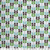 Tissu pré-coupé en toile Fabric Creations de ligne verticale - 42" x 72" / 1.1 m x 1.8 m