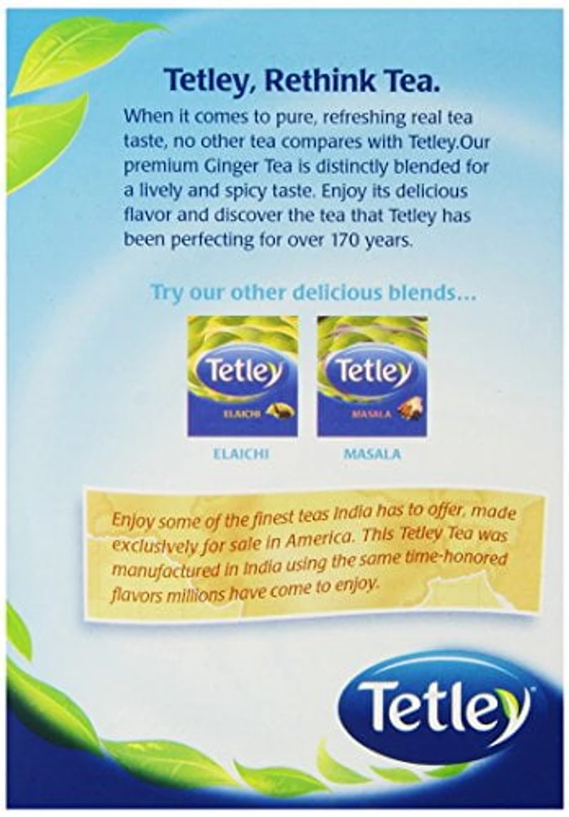 TETLEY GINGER FLAV T - FRENCH
