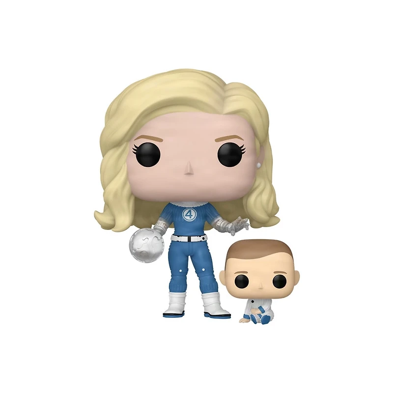 Funko Pop! & Buddy Marvel: Invisible Woman & Franklin (Fantastic Four: First Steps) Vinyl Bobblehead