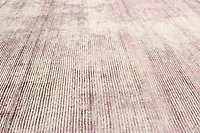 ECARPETGALLERY Tapis Noué à la Main pour Salon, Salle à Manger et Chambre à Coucher Rayé Collection Galleria 5'0" x 7'7" en Gris