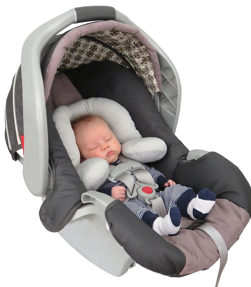 Jolly Jumper – Cale-tête et corps 3-en-1 deluxe | Coussin de soutien pour la tête et le corps des bébés pour sièges d’auto, poussettes et moments de détente | Ajustement doux et confortable