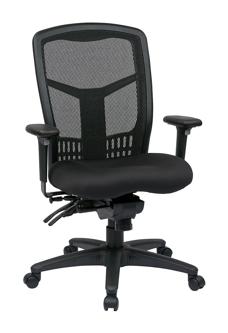 Chaise à dossier haut ProGrid avec bras réglables