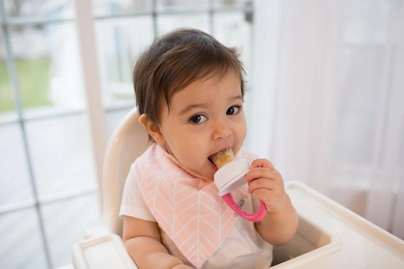 Doseur en silicone de Dr. Brown's Fresh Firsts paquet de 2