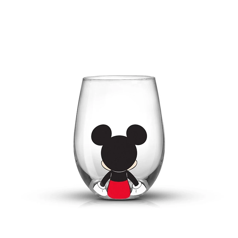 Disney Mickey Mouse & Friends Squad Stemless Glasses - 15 oz - Set of 4
