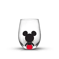 Disney Mickey Mouse & Friends Squad Stemless Glasses - 15 oz - Set of 4