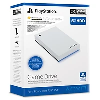 Seagate Game Drive for PS5 5TB External HDD - USB 3.0, Officially Licensed, Blue LED, Licensed for PS5™ and PS4™ STLV5000301