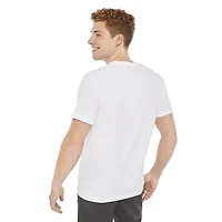 T-shirt extensible George pour hommes à encolure en V