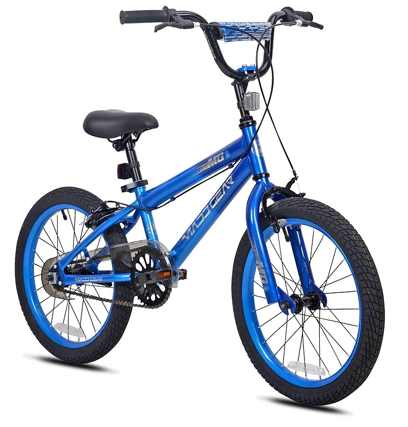 Vélo BMX Madd Gear 18 po pour garçons - Bleu 5 à 8 ans