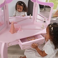 KidKraft Coiffeuse et tabouret Princesse