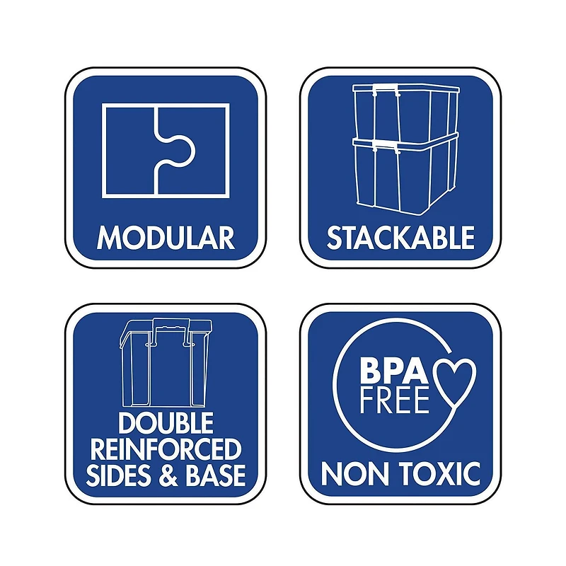 Bankers Box® Plastic Storage Box 24L