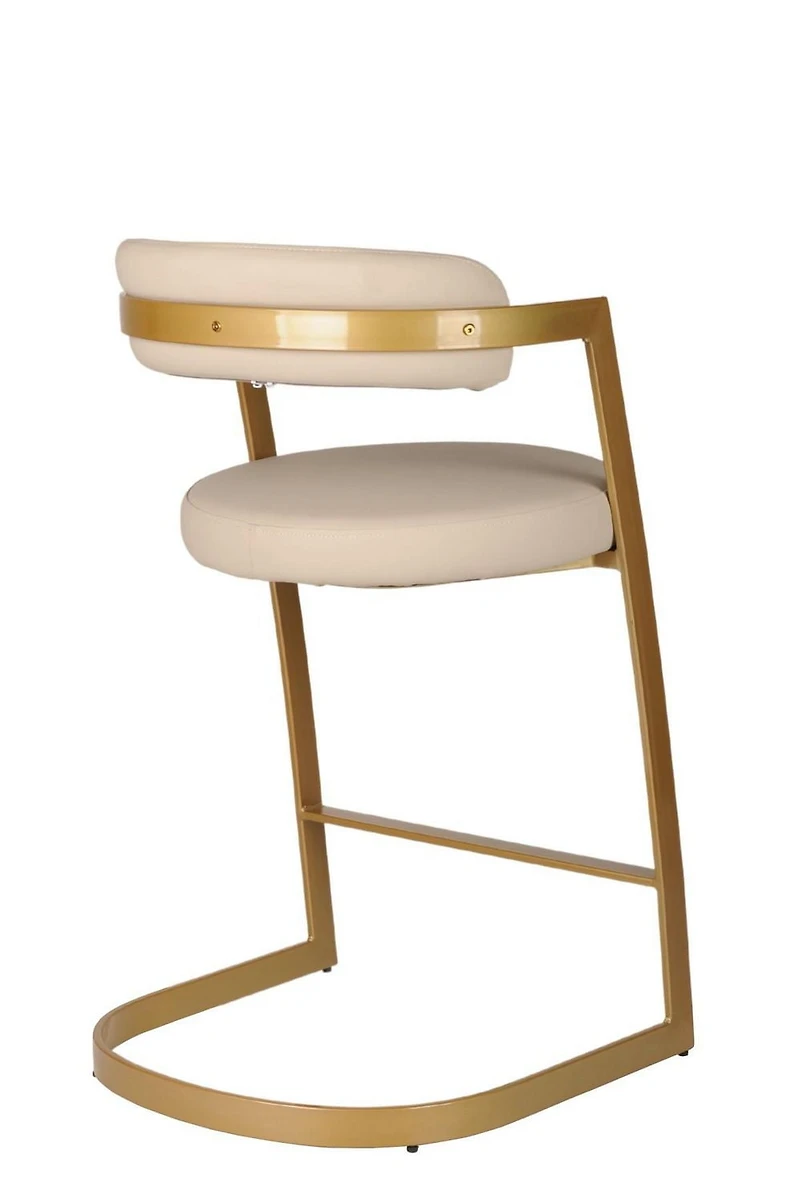 Eleanor Counter Stool, Set of 2, Gold