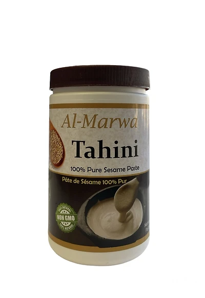 Al-Marwa Tahini - 100% Pure Sesame paste , 907g, 907g