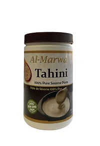 Al-Marwa Tahini - 100% Pure Sesame paste , 907g, 907g
