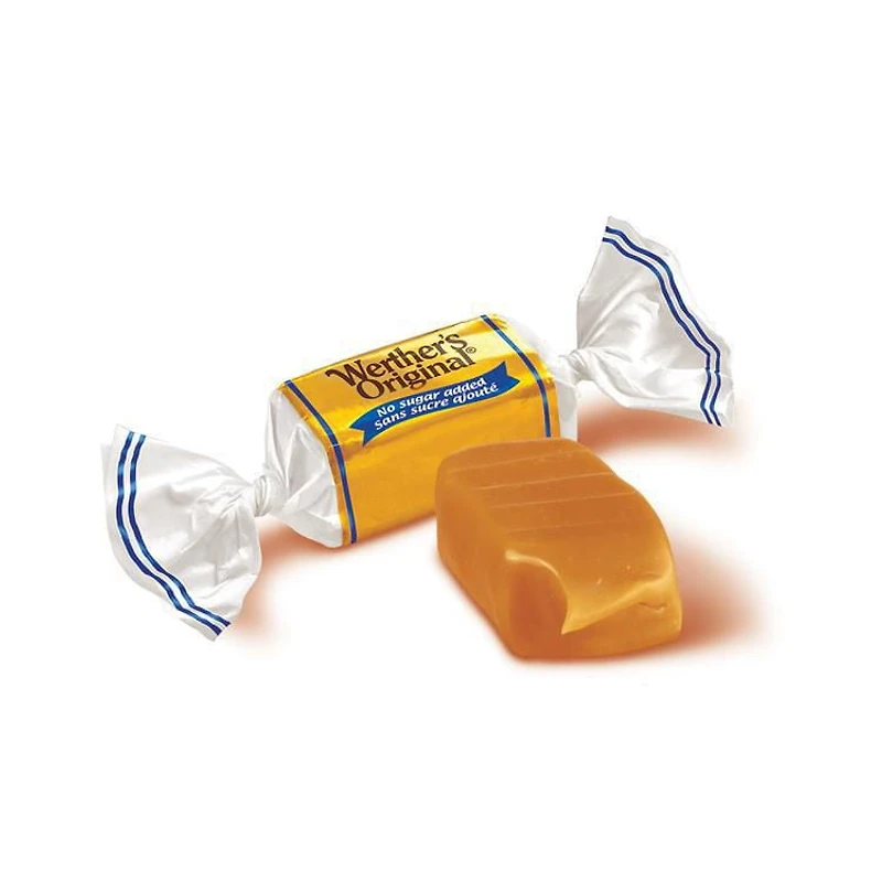 Werther’s Original No Sugar Added Chewy Caramel Candy, 60g