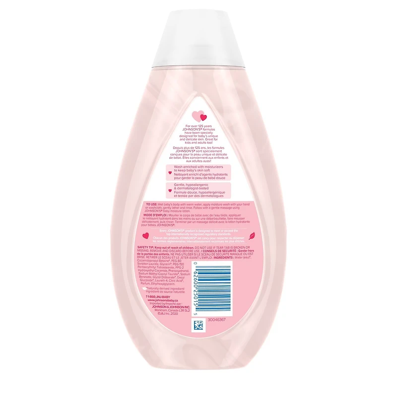 Johnson's Baby, Nourishing, Baby Moisture Wash