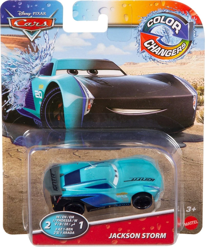 Disney Pixar Cars Color Changers Jackson Storm