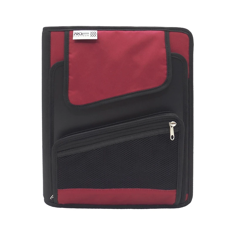 Reliure à anneaux à fermeture éclair verticale 1,5 po ProPlatinum Mead Reliure à anneaux à fermeture éclair