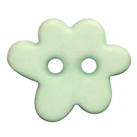 La Vogue 2-Hole Green Button, 15 mm
