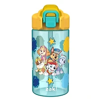 Zak Designs Bluey 16oz Jubilee Straw Bottle, Bluey 16oz Jubilee Bottle