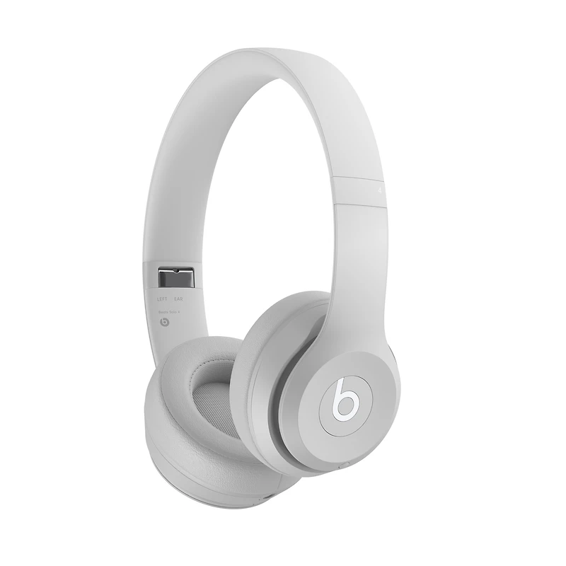 Beats Solo 4 — Casque supra-auriculaire entièrement sans fil – acoustique repensée, modèle ergonomique ultra léger, compatible avec Apple et Android, BluetoothMD de classe 1, microphone intégré, jusqu