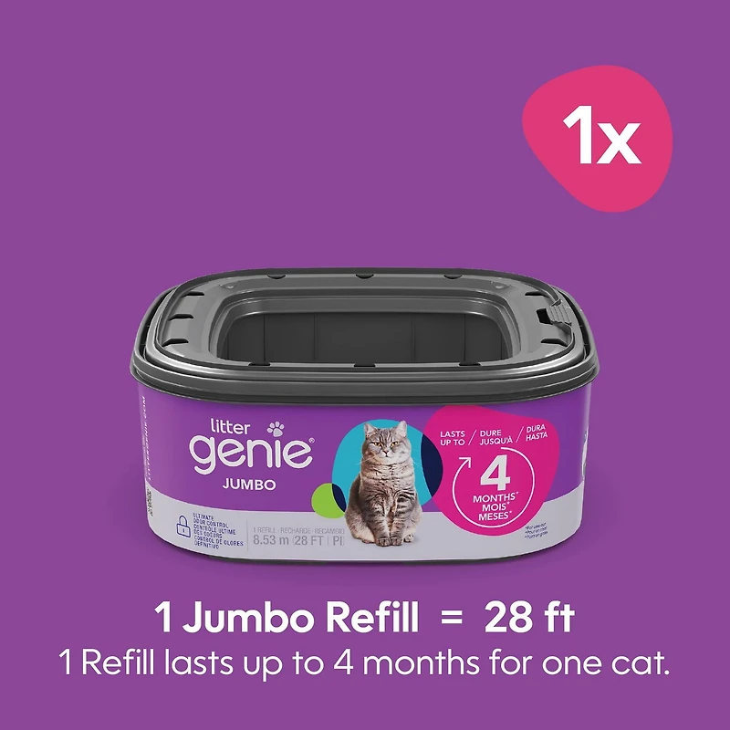 Recharge Litter Genie Jumbo - 1pk