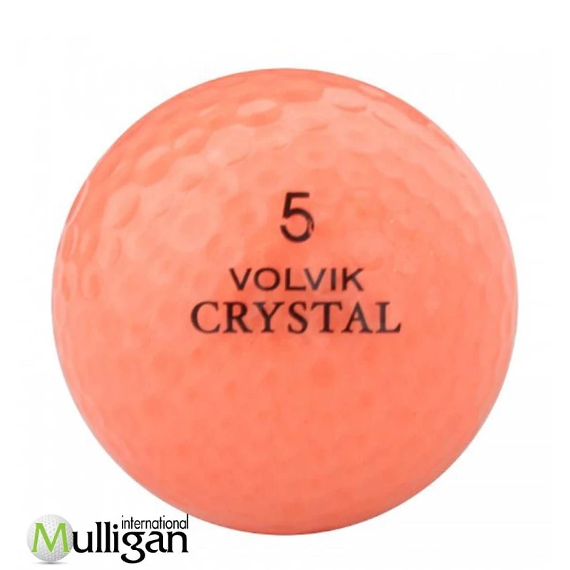 Mulligan - 48 Volvik Crystal 1st generation 5A Recycled Used Golf Balls, Mix