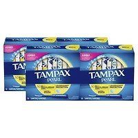 Tampax Pearl Regular Plastic Tampons
