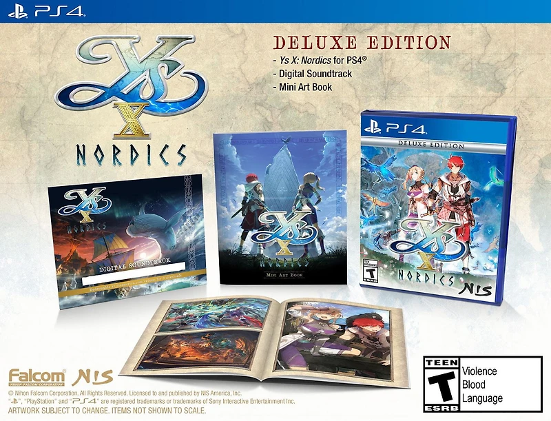 Ys X: Nordics - Deluxe Edition (PS4)