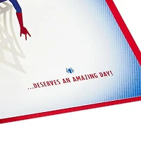 Carte de fête en relief, Signature – Paper Wonder de Hallmark (Spider-Man)
