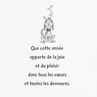 Boîte de cartes de Noël en français – Image Arts (Le Grinch  – Comment le Grinch a volé Noël ! de Dr. Seuss) 20 cartes