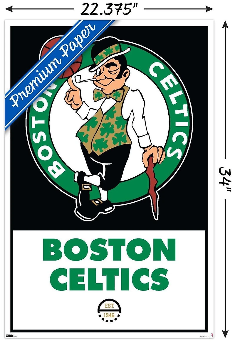 NBA Boston Celtics - Logo 21 Wall Poster