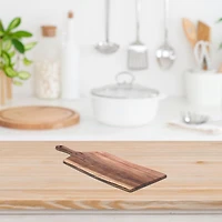 IH Casa Decor Acacia Wood Live Edge Serving Board Avec Poignée