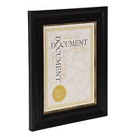 Cadre à document noir et or Stephan 21,59 cm x 27,94 cm