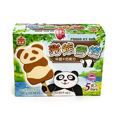 Panda barre de glace saveurs authentiques
