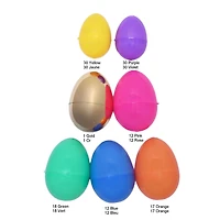 Bright Fillable Plastic Easter Eggs, 120 Count, by Way To Celebrate