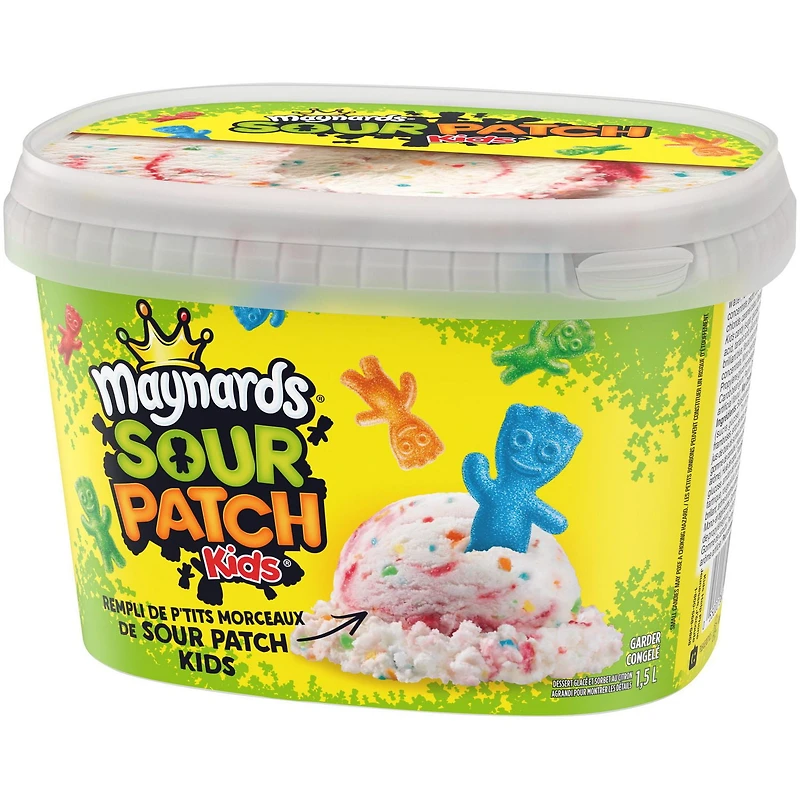 MAYNARDS® SOUR PATCH KIDS® Frozen Dessert & Lemon Sorbet Tub