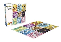 Buffalo Games - Pokémon - Pokémon Eevee Evolutions Frames - 100 Piece Jigsaw Puzzle