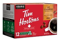 Tim Hortons Café 100 % Colombien Torréfaction Mi-Noire