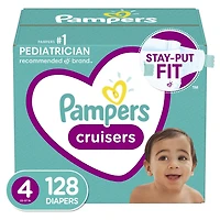 Pampers Cruisers Diapers, Super Econo Pack, Size 3-7, 144-72 Count