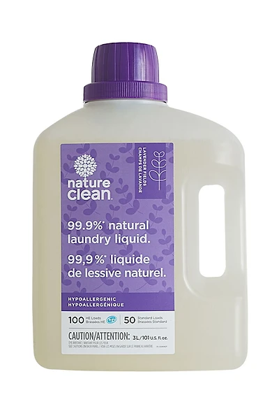 Nature Clean Lessive Liquide Lavande Champs 3L champs de lavande