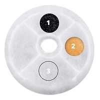 Filtres Catit à triple action pour abreuvoir, paquet de 5