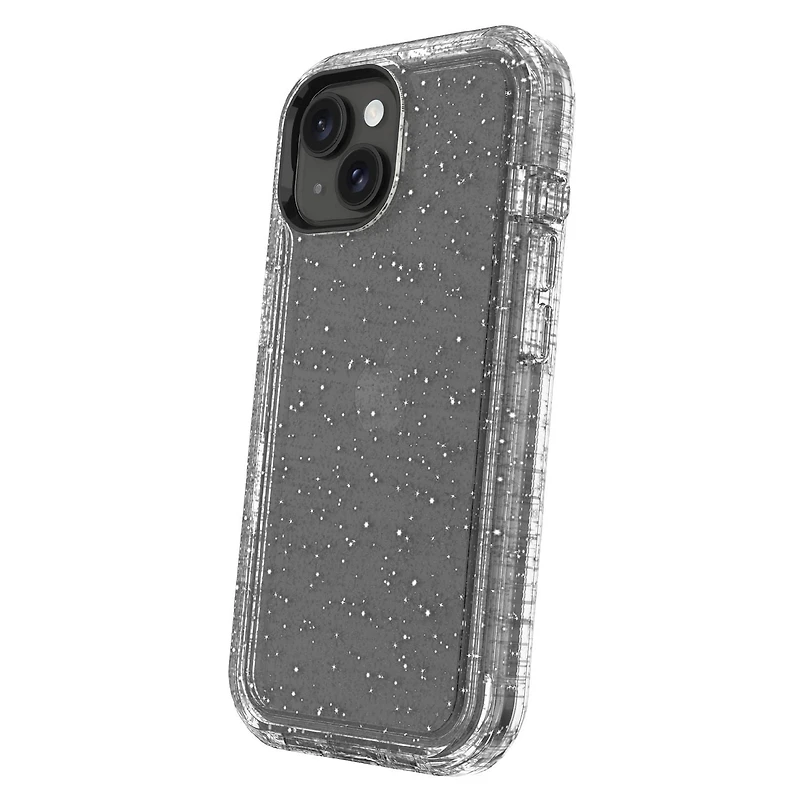 Étui robuste de Onn. pour iPhone 16e/15 /14 / 13 Antimicrobien, protection contre les chutes 6,4 m