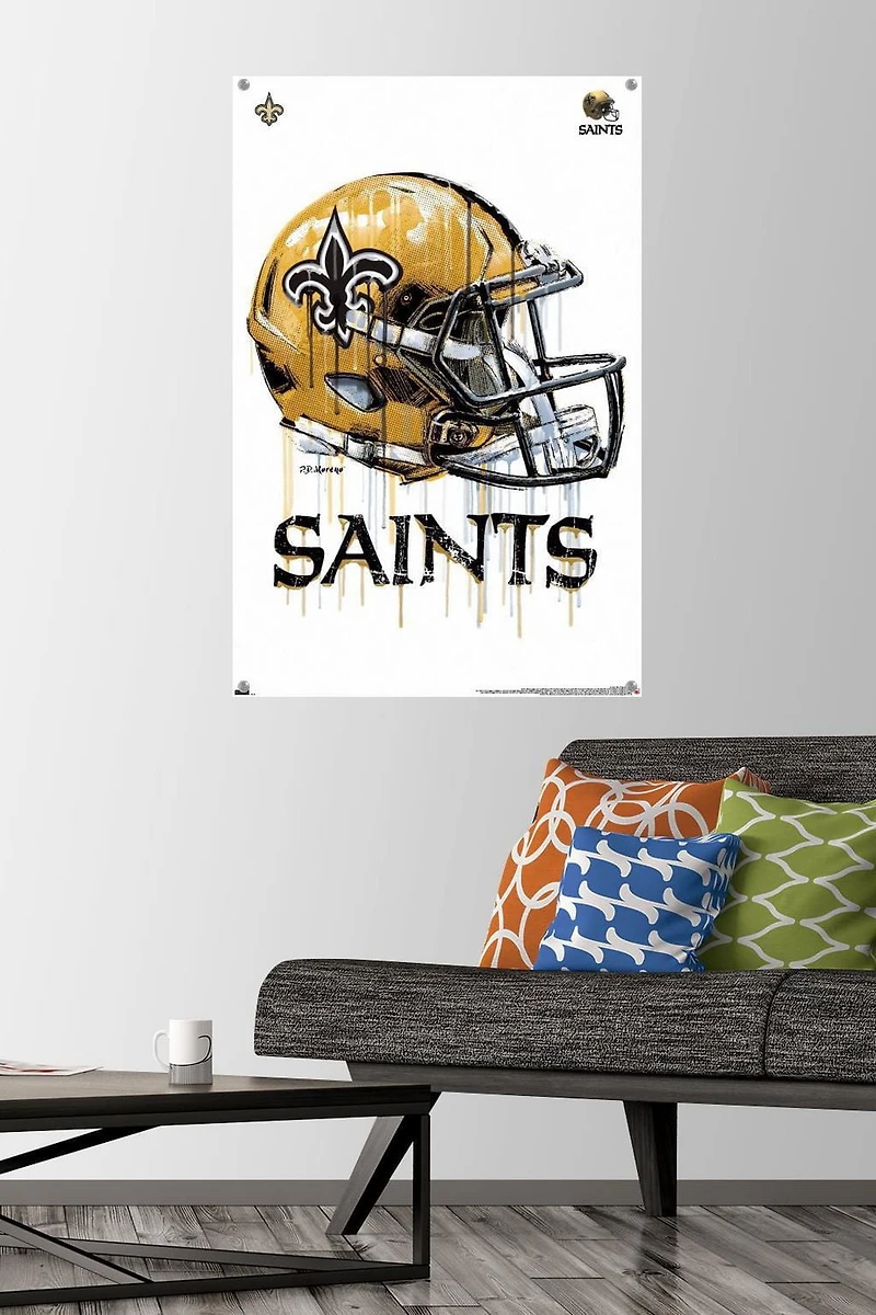 NFL New Orleans Saints - Casque anti-goutte 20