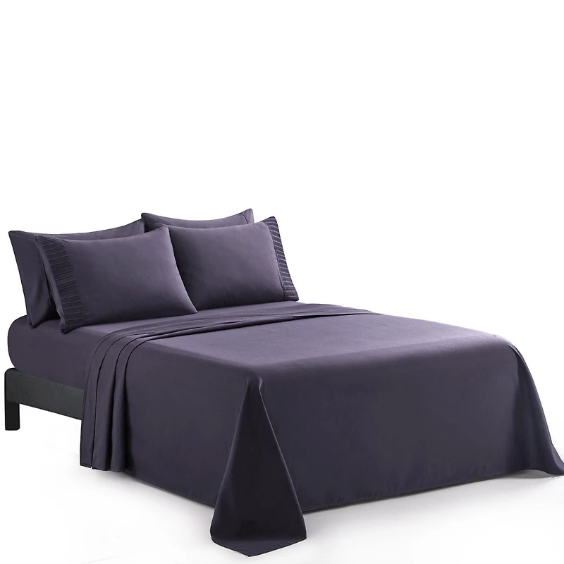 Marina Decoration Ultra Soft Silky Deep Pocket Solid Rayon from Bamboo Bedding All Season Sheet Set